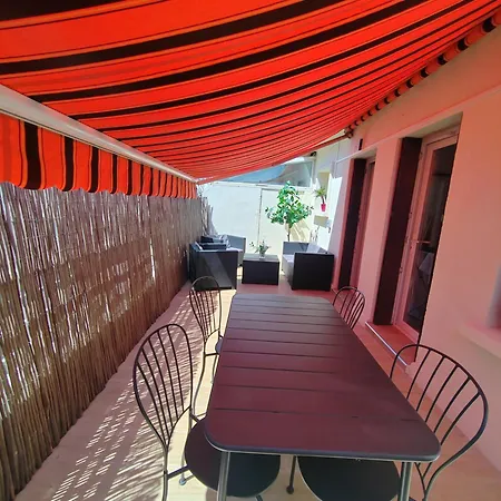 T1 Avec Grande Terrasse, Hypercentre ,Climatise Appartement Toulon Buitenkant foto